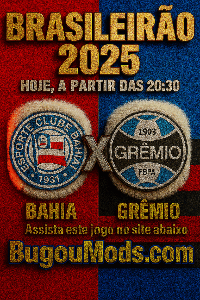 Bahia x Grêmio – Ao Vivo Agora