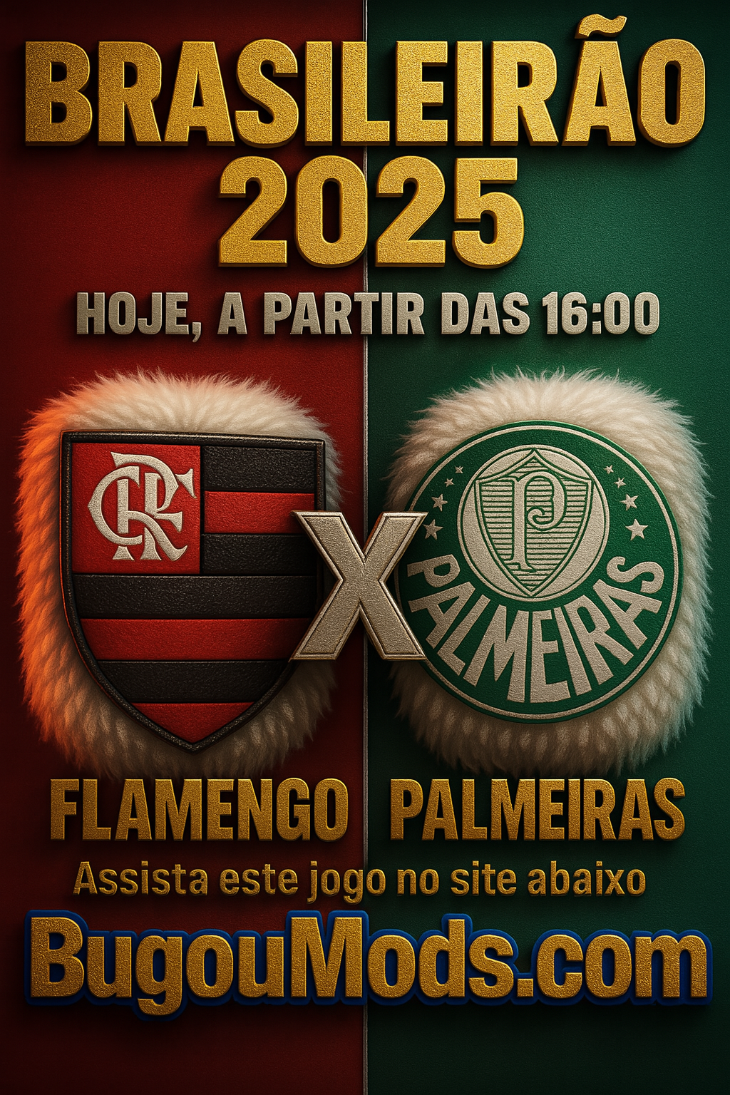 Pôster de Flamengo x Palmeiras – Ao Vivo Agora